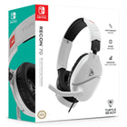 Turtle Beach Recon 70 for Nintendo Switch 2 - White-Lightweight Comfort - A lightweight headset design ensures complete comfort during those hours-long gaming sessions featuring a padded headband and ear cushions