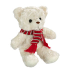 Gry Mattr - Ours en peluche avec foulard-Dimensions du produit : 3,12 po larg. x 3,90 po long. x 11,70 po haut