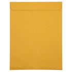 Jam Paper Open End Envelopes - 10" H x 13" W - Brown Kraft - 50 Pack-Color: Brown Kraft