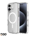 AXS Crystal Shield D3O MagSafe Compatible Phone Case for Apple iPhone 17 - Clear-8ft drop tested backed by D3O advanced protection materials 