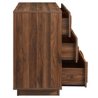 Modway Bulwark 6-Drawer Dresser - Walnut-Assembly Required