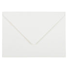 JAM Paper A7 Strathmore Invitation Envelopes with Euro Flap - 5.25" x 7.25" - Bright White Wove - 25 Pack (1921392)-Color: Bright White Wove