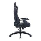 TygerClaw High Back Gaming Chair for Maximum Comfort - Black-Armrests move up and down to fit your natural sitting position for relaxed shoulders and arms