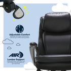 Serta Smart Layers Arlington Air Executive Chair - Black-10