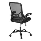 Monarch Specialties - 7367 Chaise de Bureau Ergonomique En Maille - Noire-Profitez d'un assemblage sans tracas grâce à nos instructions faciles à suivre, qui font de cette élégante chaise de bureau un complément parfait à tout espace de travail moderne