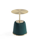 Manhattan Comfort - Ensemble de 3 tables : table basse et tables d’appoint Anderson modernes, revêtement similicuir vert-9
