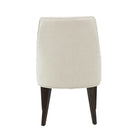 Manhattan Comfort Beever 24" Modern Chenille Upholstered Dining Armchair - Cream - Set of 2-Minimal Assembly Required. Hardware Included