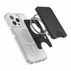 PopSockets Popwallet For Magsafe With Magnetic Ring Adapter - Black-50% stronger magnets*