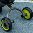 Qaba Kids Tricycle with Adjustable Seat and Basket - Black-The stylish look will attract the kid's attention 