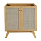 Modway Soma 30" Bathroom Vanity - Oak/White-8