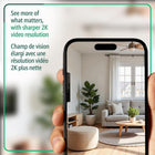 Blink Mini 2K+ Plug in Home and Pet Security Camera with with 2 cameras - White-Smarter protection — Receive AI-powered smart detection like person and vehicle detection as part of this Blink Subscription Plan bundle