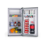 BLACK+DECKER 3.2 cu. ft. Freestanding Mini Fridge with Freezer - Stainless Steel-17.7"W x 19.3"D x 32.7"H