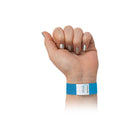 Bracelets en papier en Tyvek de Merangue – 100 unités – Bleu-Idéal pour le contrôle des foules, les festivals, l’admission et l’entrée, les laissez-passer d’affaires, la sécurité, les fonctions d’entreprise, les concerts, les bars, les activités récréatives, les fêtes d’anniversaire, les écoles, les événements sportifs, etc.