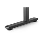Uplite Height Adjustable Sit-Stand Ergonomic Desk - Black-HAND CRANK SYSTEM - Simple crank system using minimal effort to adjust to your desired sitting and standing height.