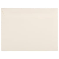 JAM Paper 9 x 12 Booklet Envelopes, Strathmore Ivory Wove, 1000 Pack (194504B)-Ivory