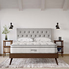 Modway Jenna 12" Innerspring and Foam King Mattress-10" Individually Wrapped Coils