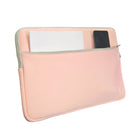 Vangoddy - Housse de protection en néoprène pour ordinateur portable 17" avec poche supplémentaire - Rose-Compatible avec la plupart des ordinateurs portables et ultrabooks jusqu’à 17,3 pouces
