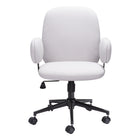 Zuo Lionel Office Chair - Beige-Comfy and durable polyester fabric