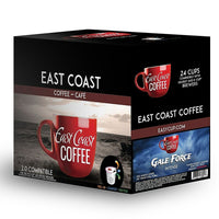 East Coast Coffee Gale Force Intense K-Cup Pods - 24 Pack-24 cups per box