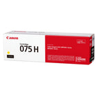 Canon 075H Genuine Toner Cartridge - High Yield - Yellow-Compatible with MF660 Series and LBP640 Series Laser Printers