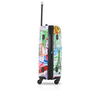 TUCCI Italy J’aime Paris Art 3-Piece Hardside Luggage Set-20" Carry-on Dimensions - Inner: 20" L x 13" W x 7.6" H, Outer: 22.8" L x 13.7" W x 8.2" H, Weight: 6.17 lbs