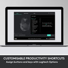 Logitech MK850 Wireless Keyboard and Mouse Combo, French-Reliable And Hassle-Free