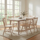 Zuo Tyce Dining Chair - Natural - Set of 2-Chair Weight Capacity: Supports up to 250 lb