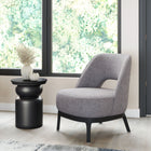 Zuo Mistley Accent Chair - Grey-Chair Weight Capacity: Supports up to 280 lb