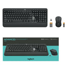 Logitech MK540 Wireless Keyboard and Mouse Combo for Windows - English-English
