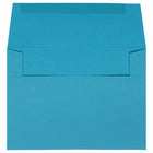 JAM Paper A6 Coloured Invitation Envelopes - 4 3/4 x 6 1/2 - Blue Recycled - 100 Pack-Perfect for Greeting Cards, Invitations, Weddings or any announcement