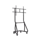 Amer Mounts TV Stand with Wheels for 60"-105" Screen Size - Matte Black-Heavy-Duty Construction: Engineered with reinforced materials to ensure superior strength and long-term durability