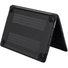 Laut Huex Protect For MacBook Neo 13" - Black-Semi-transparent design offering a sleek and modern aesthetic