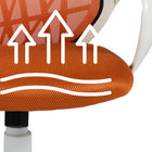 Desert High-Back Office Chair, Orange/ Black (3339-DM6442-0W)-6