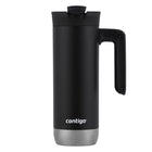 Contigo - Superior Tasse de voyage en acier inoxydable - 20 oz - réglisse-Sirotez à la température idéale : les boissons restent chaudes jusqu'à 7 heures et froides jusqu'à 18 heures