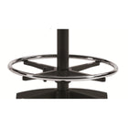 Staples Newdale Medium Back Office Stool - Fusion Carbon Fabric - Black-Lockable G5 arms are height and width adjustable, slide forward and backward, side-to-side, and rotate inward and outward