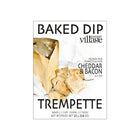 Gourmet Village Ceramic Baker With Parmesan Artichoke And Cheddar Bacon Recipe Dips - White-Cheddar & Bacon Dip - A smooth, creamy cheddar taste with smokey bacon flavor.  just add cream cheese, mayonnaise and sour cream. Fresh from the oven, the richest, tastiest dips ever, and you are  ready to enjoy with a crusty artisan bread or crackers.                             Parmesan & Artichoke Dip - Just add cream cheese, mayonnaise, a can of chopped artichokes, mix, and grated parmesan cheese bake and serve. 