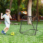 Soozier Soccer Rebounder Net-All weather PE net ensures long-term use
