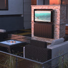 Storm Shell Outdoor Hard Shell TV Cover with a TV Wall Mount Bracket - 32"H x 44"W-8