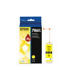 Epson T786 Ink Cartridge - High Capacity - Yellow-Worry-free handling - smudge, fade and water resistant prints 