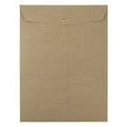 JAM Paper - Enveloppes ouvertes en papier kraft recyclé à attache parisienne, 9 x 12 po, brun, 1000 par boîte-Taille : 9 x 12 po