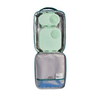 b.box Mini Lunchbox - Spearmint-Carry handle and easy-open grip clip encourage independence