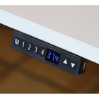 Motionwise 60" Electric Height Adjustable Standing Desk - White-Adjust the height from 28"-48" with quickly program up to 4 pre-Set Height adjustments