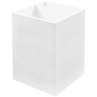 JAM Paper Stackable Office Desk Deluxe Organizer Set - 1 Top Tray, 2 Letter Trays, & 1 Pen Holder - White-Quantity: One Top Desk Supply Tray, Two Paper Letter Trays, & One Pen Holder
