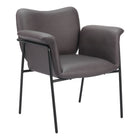 Zuo Heritage Dining Chair - Brown-Assembly required