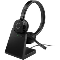 Jabra Evolve 65 TE Wireless Stereo Headset with Charging Stand - Unified-Get up, take a call, or take a break, all while staying connected to your device.