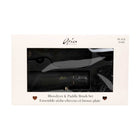 Aria Blowdryer and Brush set with Diffuser - Black-Removeable end cap for easy cleaning
