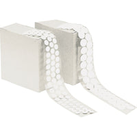 Aplix Fasteners Inc., Attache En Rondelle À Boucles Peler & Coller, paquet de 3-Couleur Blanc