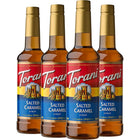 Torani Salted Caramel Syrup - 750 mL - 4 Pack-More than just coffee: Great for lattes, frappes, teas, coffees, milkshakes, desserts and other frozen blended drinks