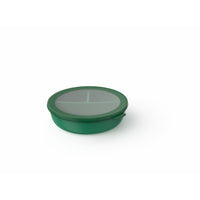 Mepal  Cirqula Bento Bowl - 250+250+500 mL/8+8+17oz - Vivid Green-Dishwasher Safe