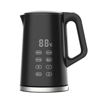 JS Gourmet 1.7 L LED Smart Digital Electric Kettle - Black-1.7 L capacity